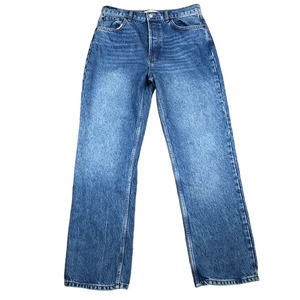 REFORMATION JEANS Cynthia High Rise Straight Leg Denim Jeans Size 29 Colorado